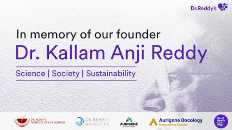 Anji Reddy Dr. Kallam Anji Reddy Memorial Lecture – Dr.Reddy's Institute of Life ...